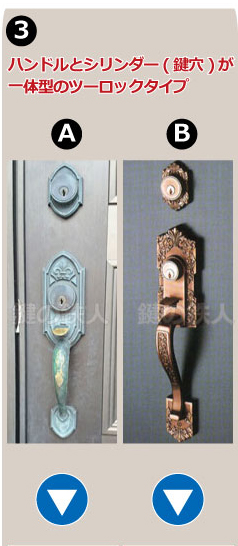 KODAI(古代)サムラッチ錠一体型ツーロックタイプ