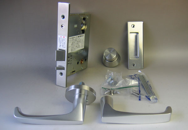 MIWAレバーハンドル自動施錠錠ケースセット
