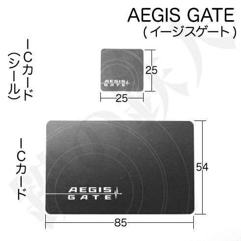 タッチパネル＆非接触IC式電気錠AEGIS GATE (イージスゲート