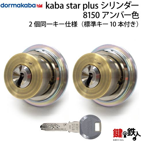 9》 Kaba star Plus(カバスタープラス)MIWA LIX(TE0)用の玄関の鍵(カギ